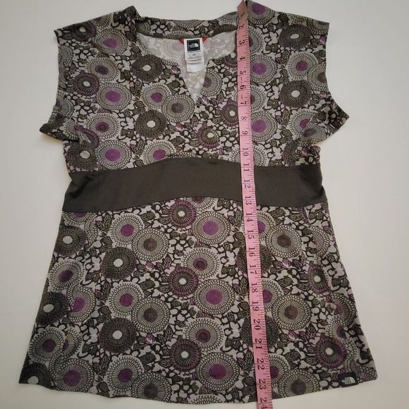 The North Face Y2k Vapor Wick Floral Babydoll Blouse - Picture 2 of 8